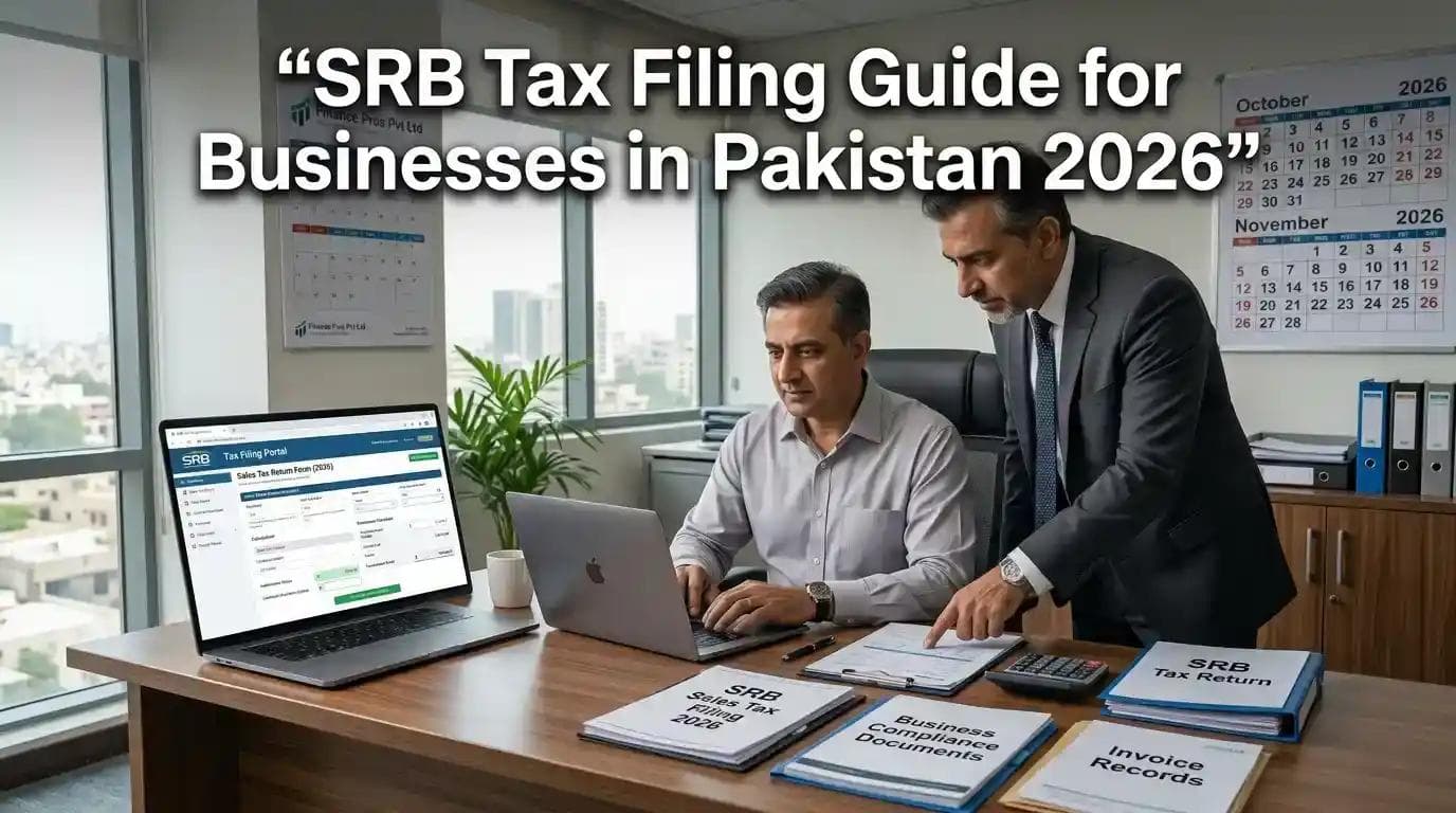 SRB Tax Filing Guide for Businesses in Pakistan 2026