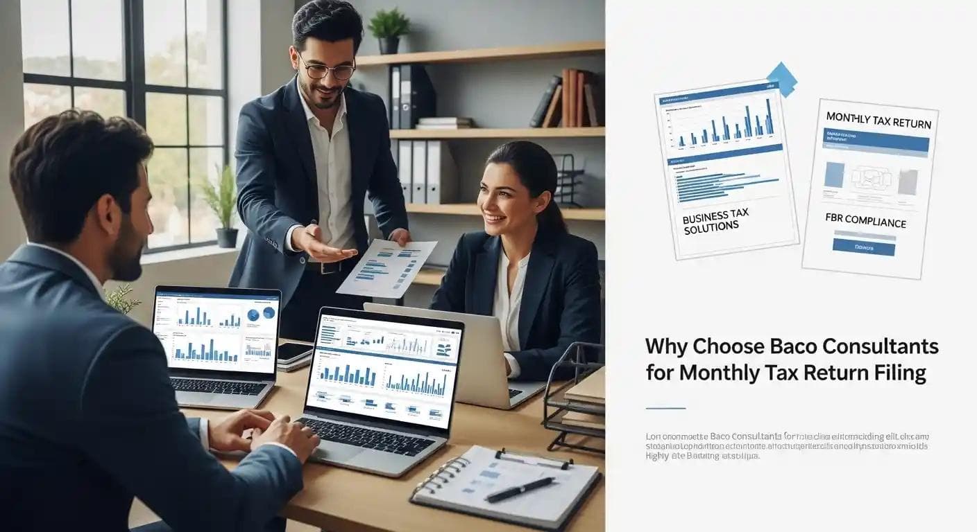 Why Choose Baco Consultants for Monthly Tax Return Filing