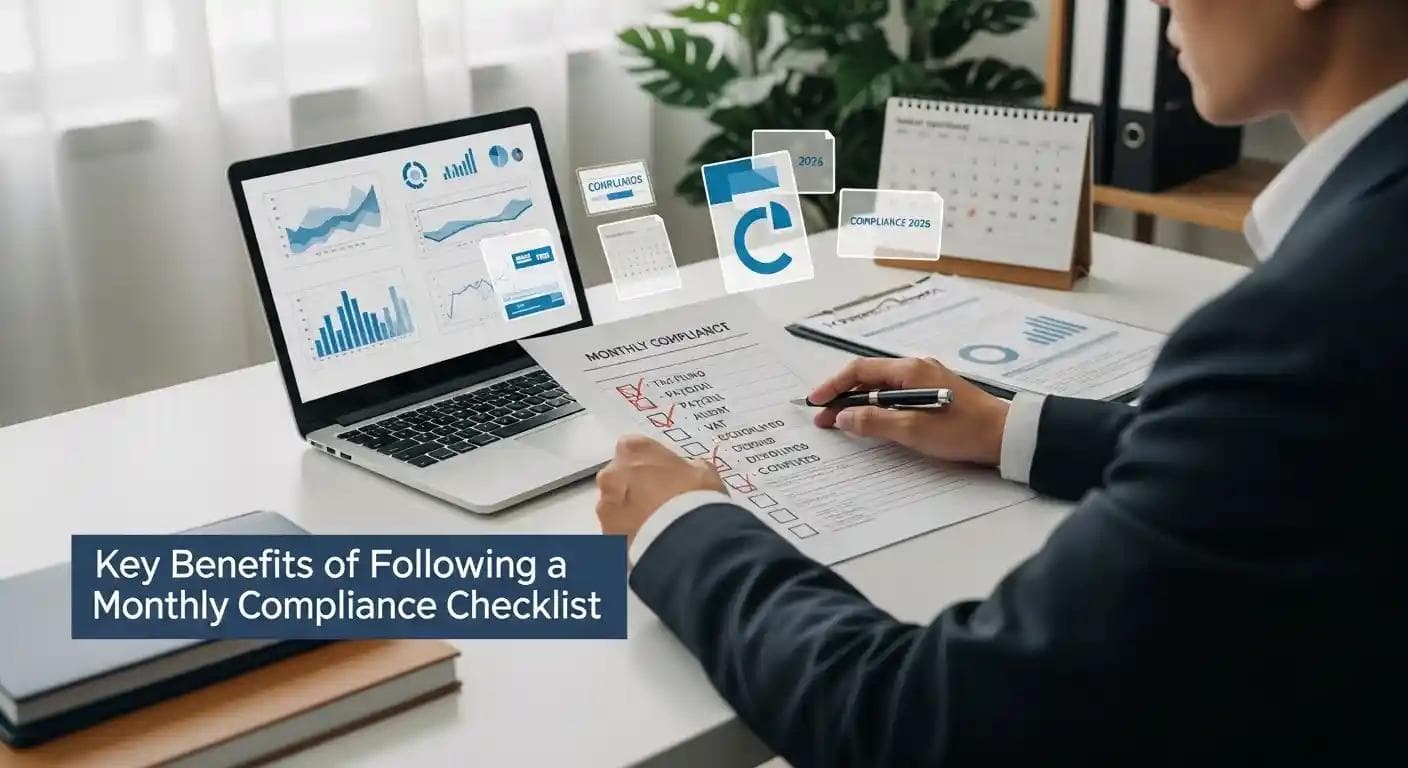 Key Benefits of Following a Monthly Compliance Checklist