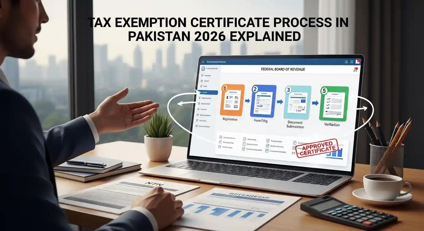 Tax Exemption Certificate Process in Pakistan 2026 Explained