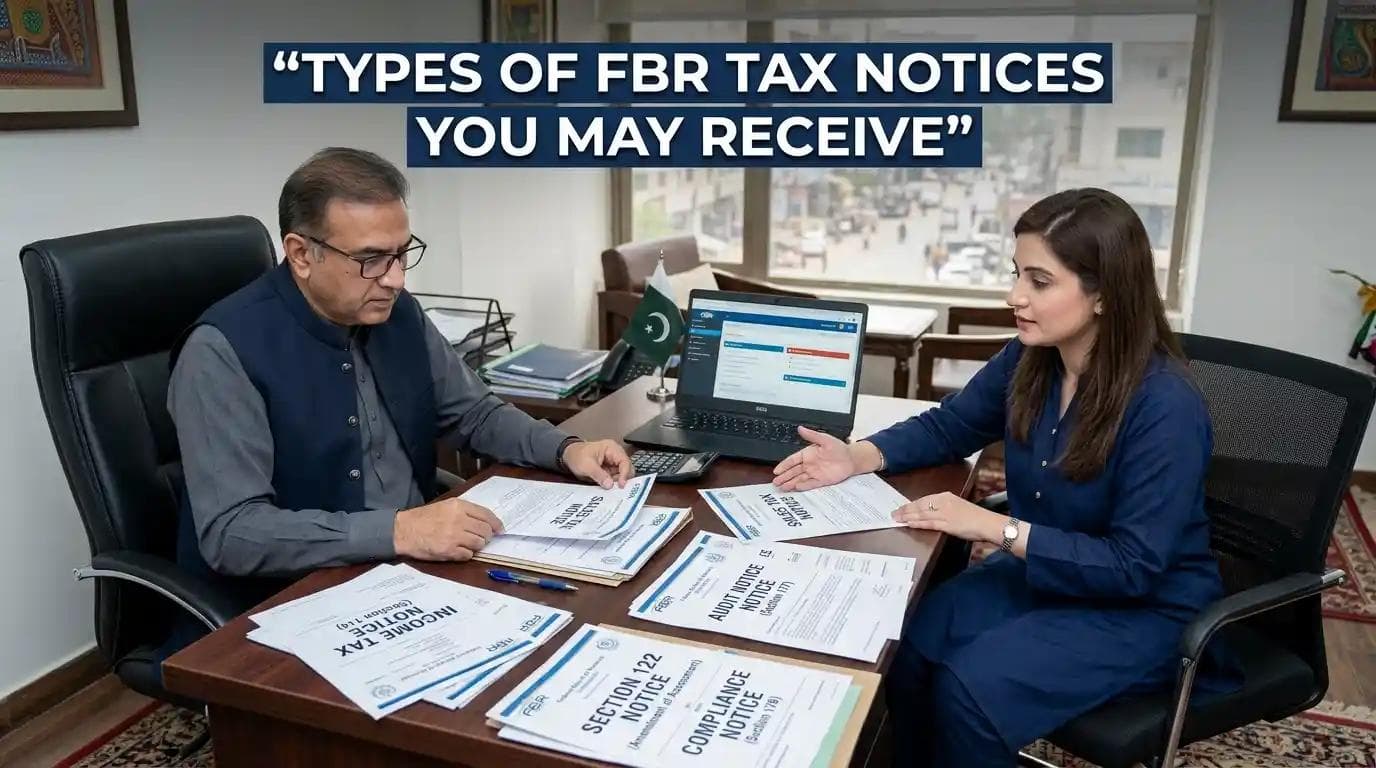 Types of FBR Tax Notices You May Receive
