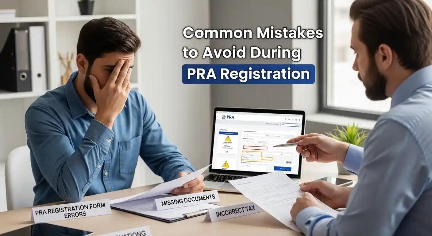 Common Mistakes to Avoid During PRA Registration