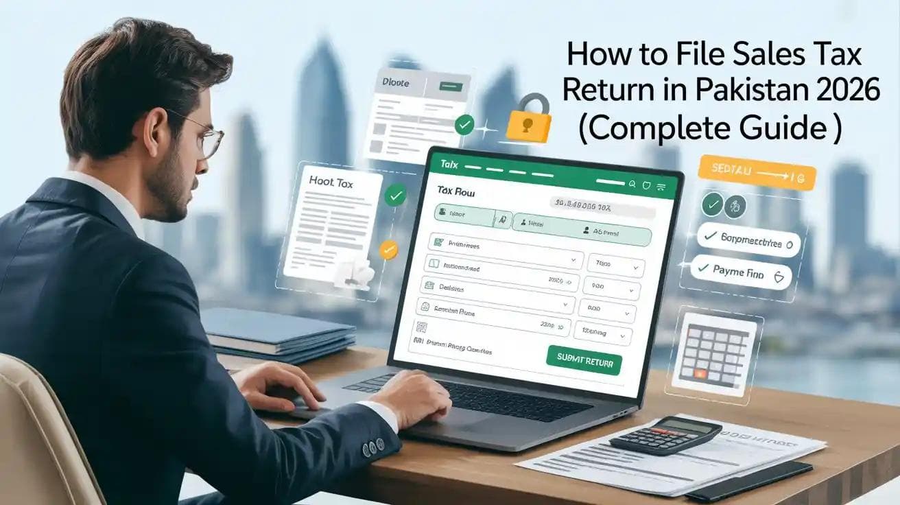 How to File Sales Tax Return in Pakistan 2026 (Complete Guide)