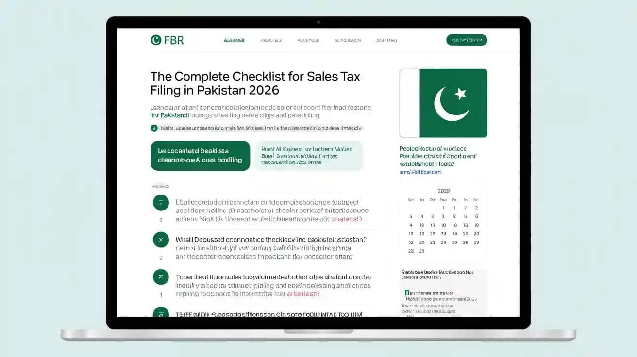What is Sales Tax Filing in Pakistan?
