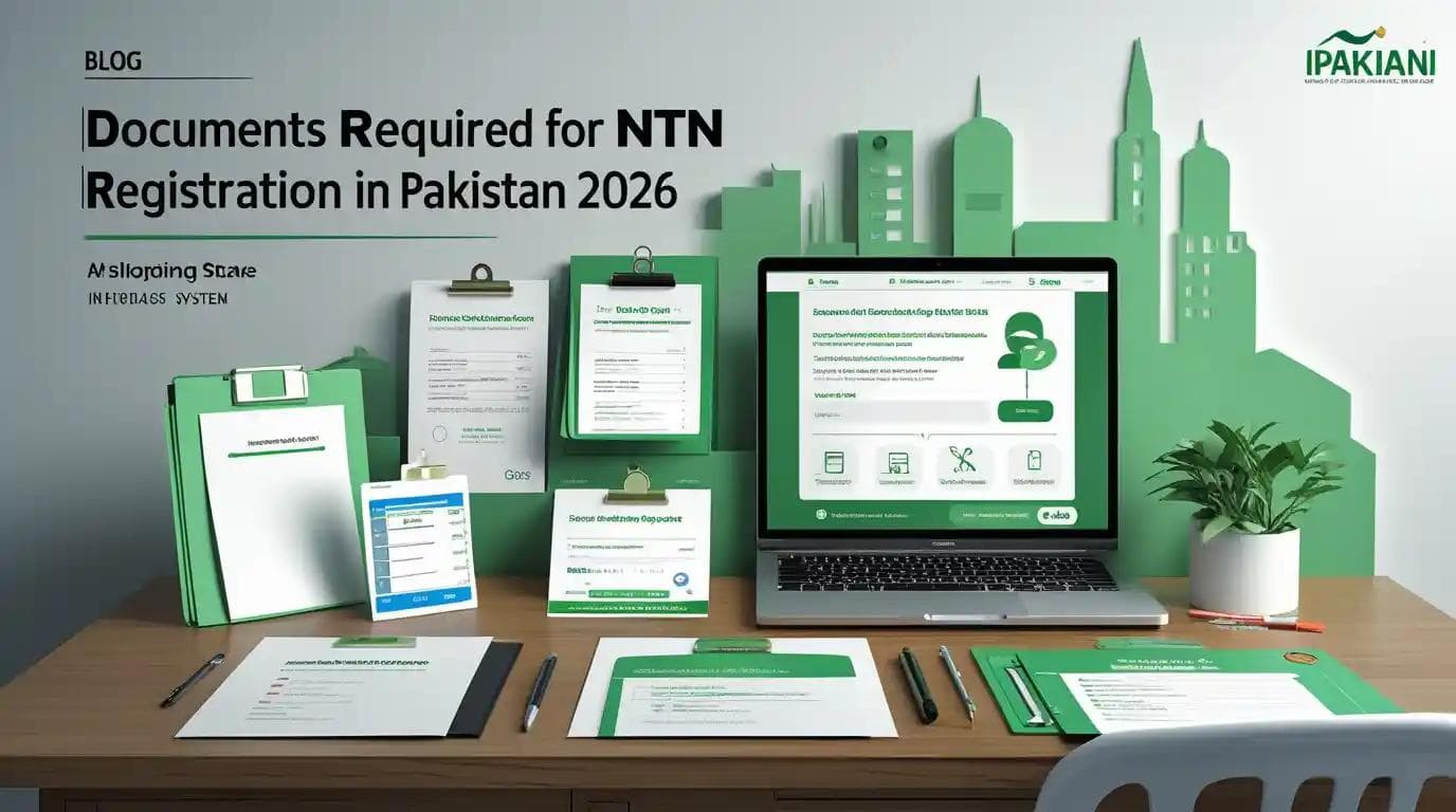 Documents Required for NTN Registration in Pakistan 2026