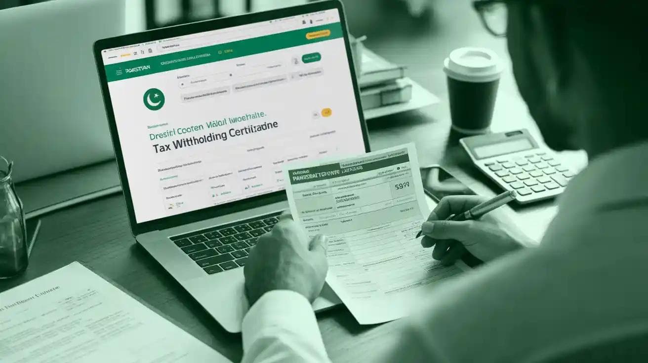 Tax Withholding Certificate