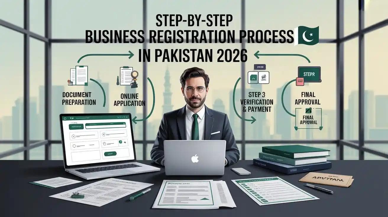 Step-by-Step Business Registration Process in Pakistan 2026