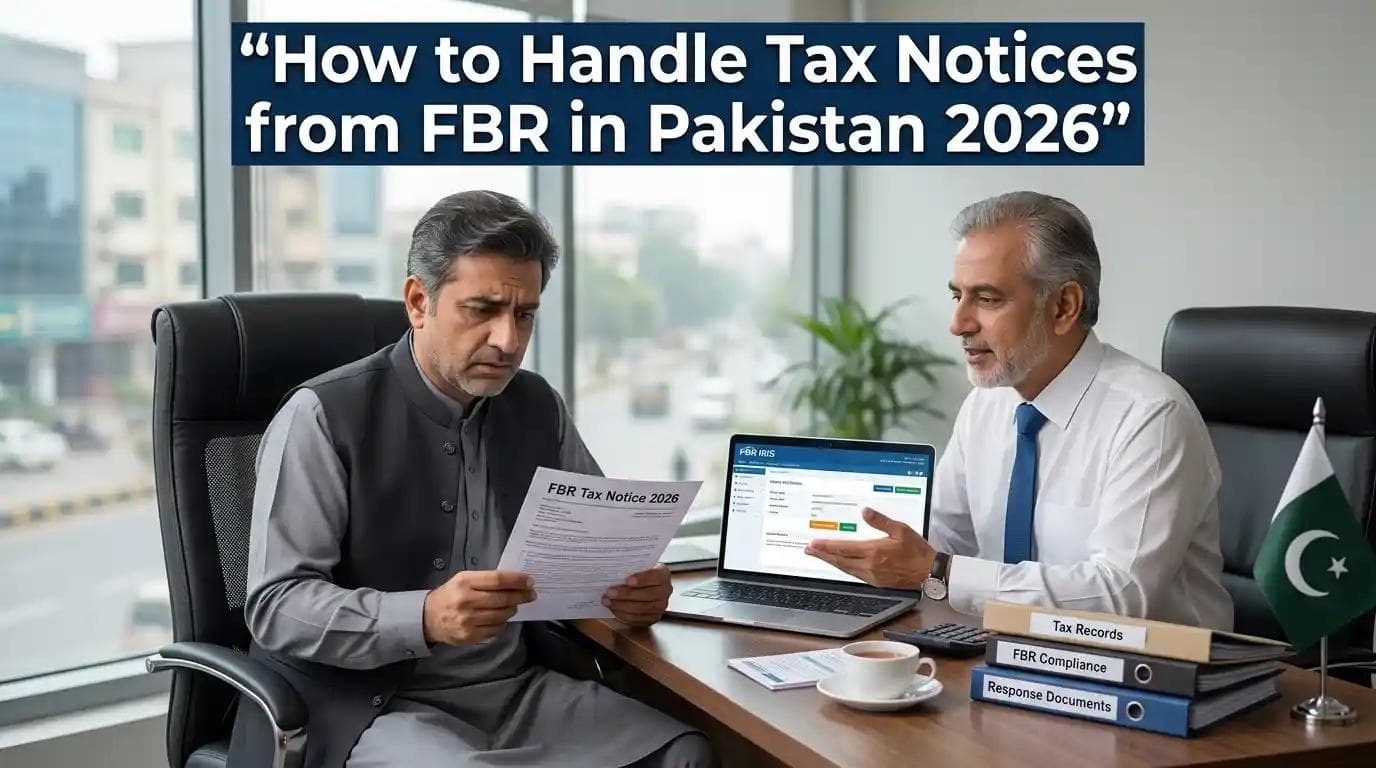 How to Handle Tax Notices from FBR in Pakistan 2026