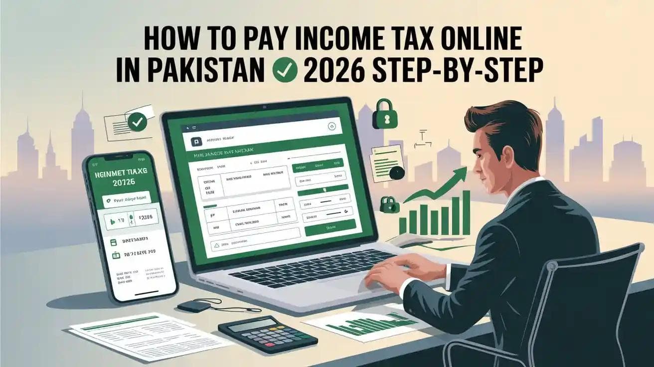 How to Pay Income Tax Online in Pakistan 2026 Step-by-Step